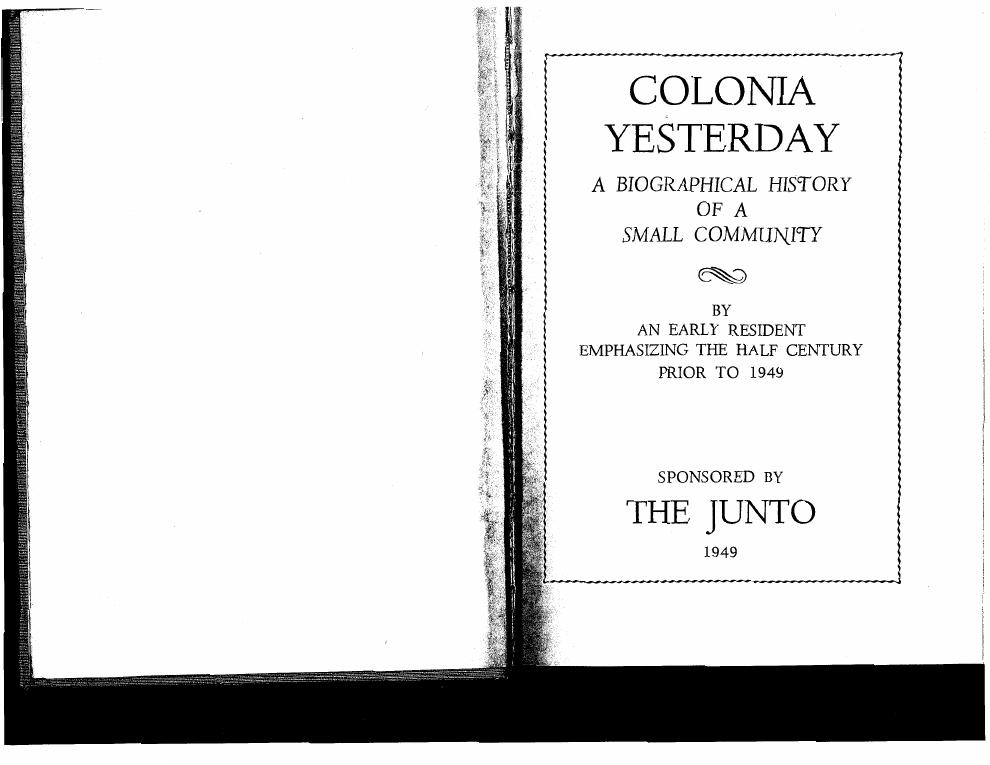 Colonia Yesterday, page 4