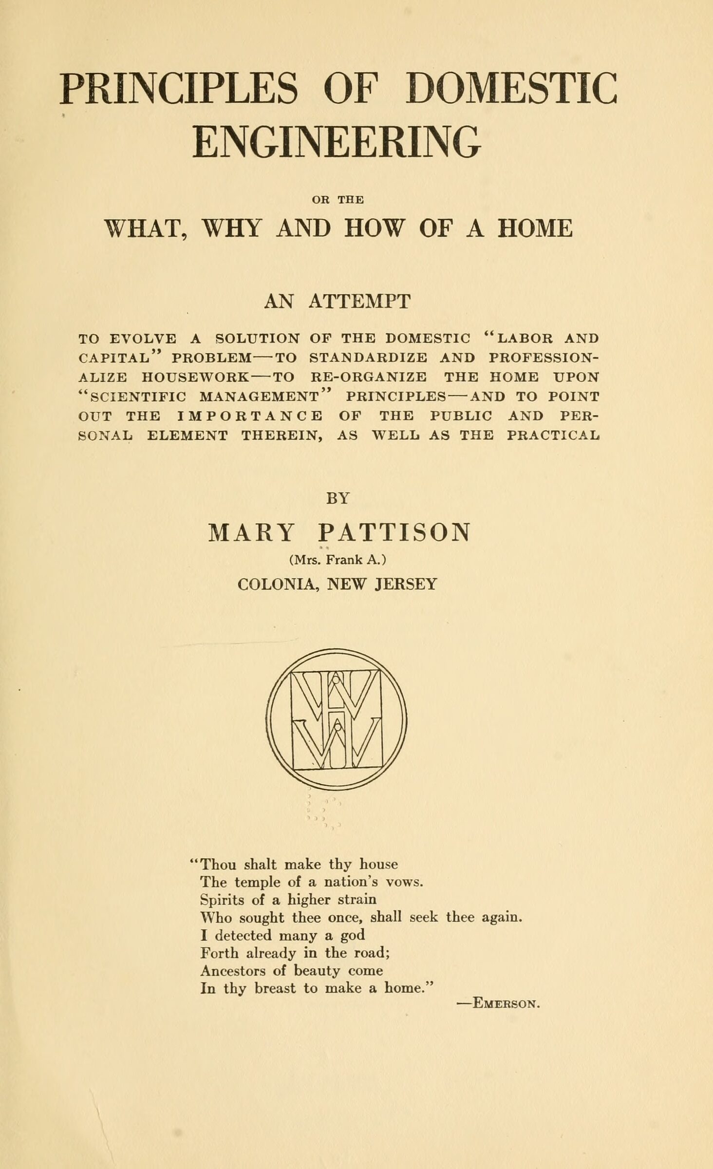Mary's public voice facsimile