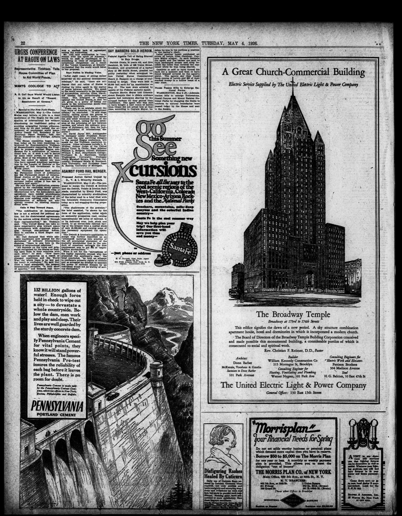 Still working in 1926 facsimile